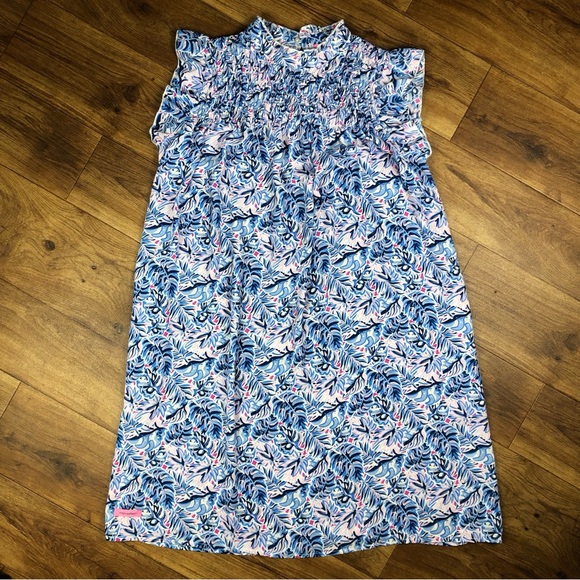 Simply Southern Leaf Collection Flutter Dress with Pockets sz Med Women’s - Picture 1 of 15